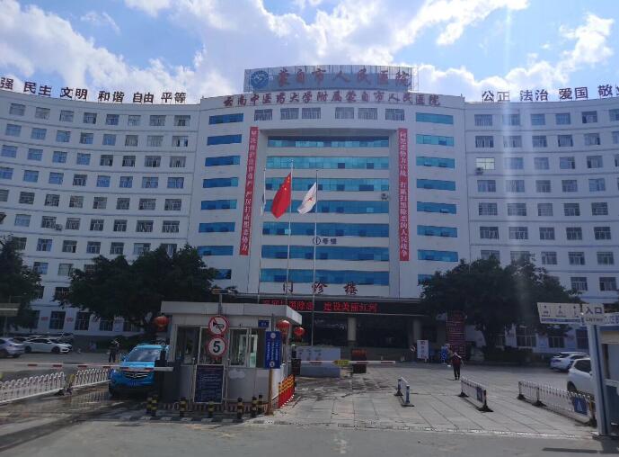 蒙自市人民医院充电站